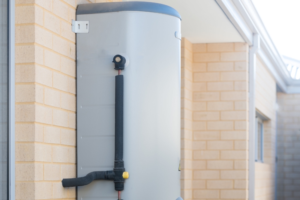 Outdoor hot water system